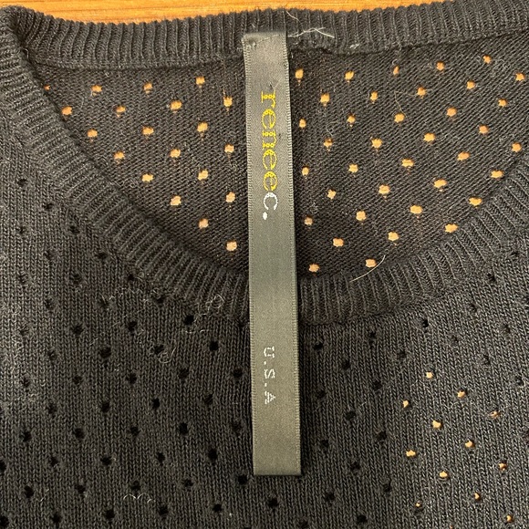 Renee C Black Sweater - Sz L - Picture 7 of 12